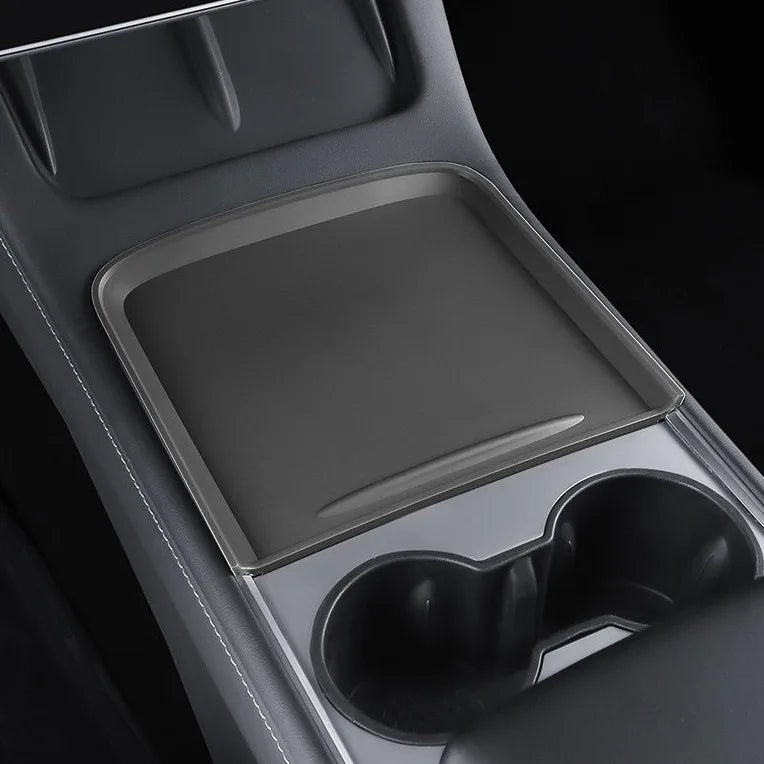 ซิลิโคนป้องกันรอยขีดข่วน/กันลื่นบนฝาปิดช่องเก็บของ TESLA Model 3 / Model Y