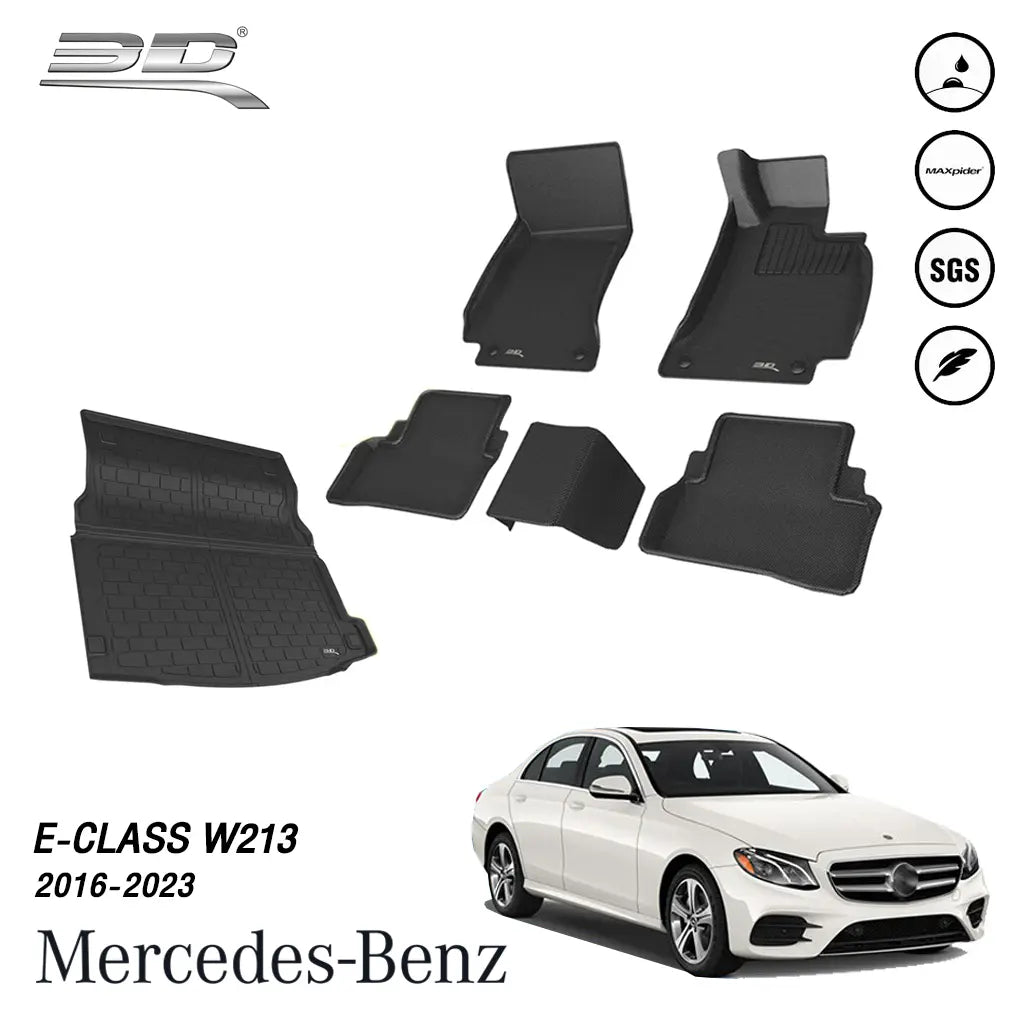 พรมรถยนต์ ครบเซ็ต BENZ BENZ W213 E220D ปี 2016-2023