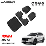 พรมรถยนต์ JUSTMATE HONDA CRV G6 ปี2023 - 2026 5 Seat ภายใน+ถาดท้าย