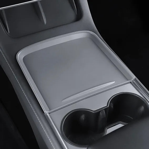 ซิลิโคนป้องกันรอยขีดข่วน/กันลื่นบนฝาปิดช่องเก็บของ TESLA Model 3 / Model Y