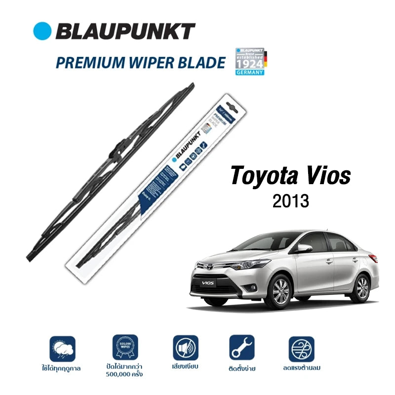 ใบปัดน้ำฝน TOYOTA VIOS ปี2013 รุ่น PREMIUM