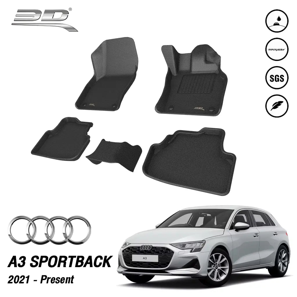พรมรถยนต์ AUDI A3 SPORTBACK ปี2021 - PRESENT