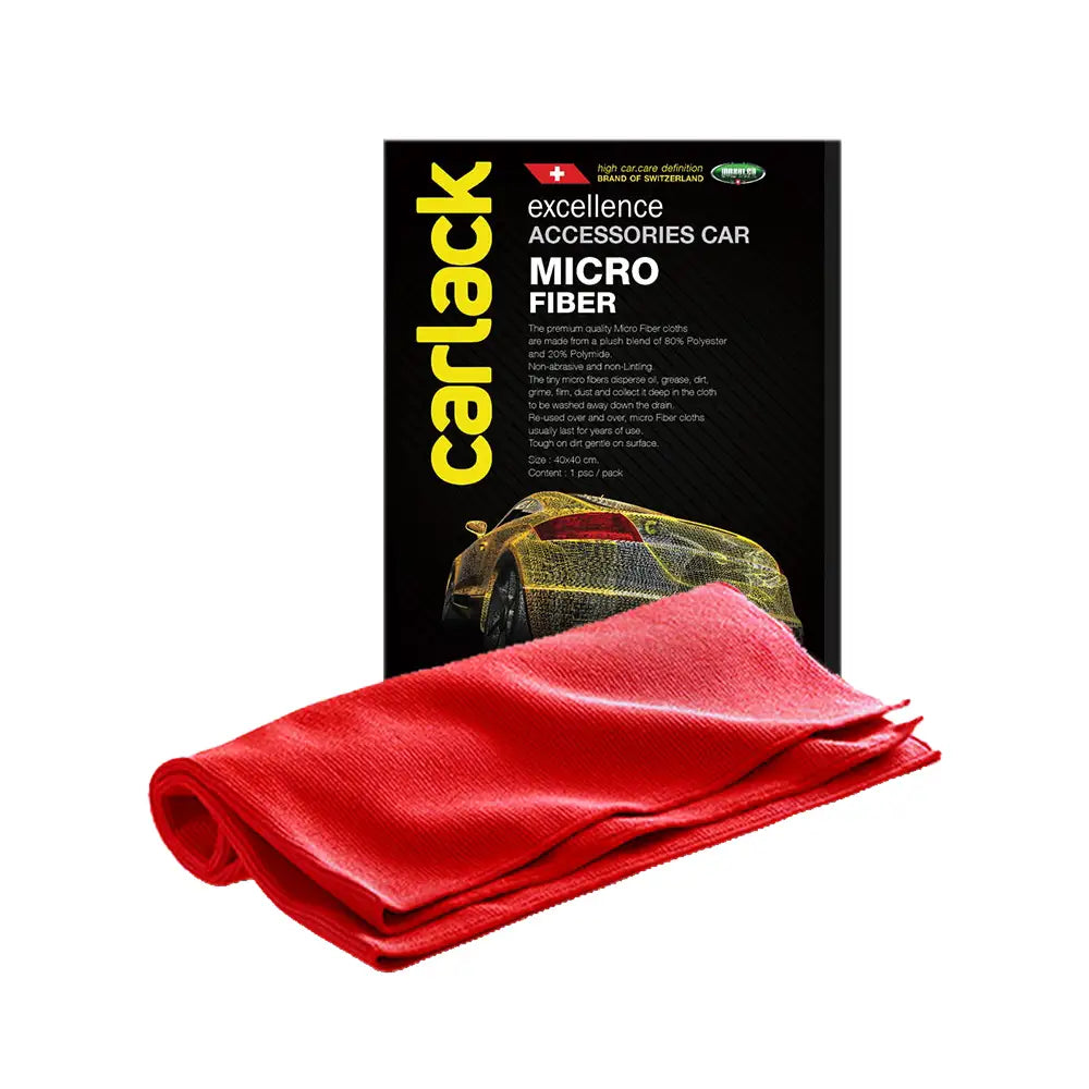 ผ้าไมโครไฟเบอร์ คาร์แลค Carlack Micro Fiber 40x40 cm. 300กรัม