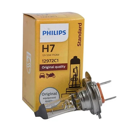 หลอดไฟ PHILIPS H7 12V 55W (12972 ST C1)