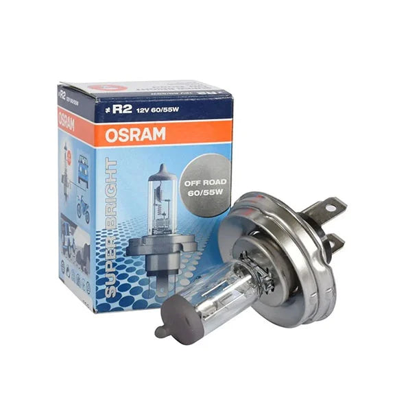 หลอดไฟหน้า OSRAM H4 12V 60/55W จานกลม (64198)