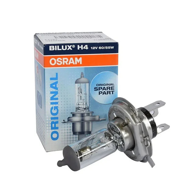 หลอดไฟหน้า OSRAM H4 12V 60/55W จานแฉก (64193)