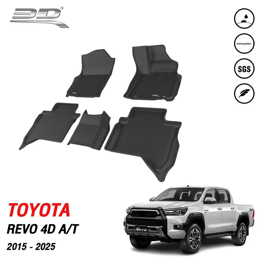 พรมรถยนต์ TOYOTA REVO 4D A/T ปี2015-2025