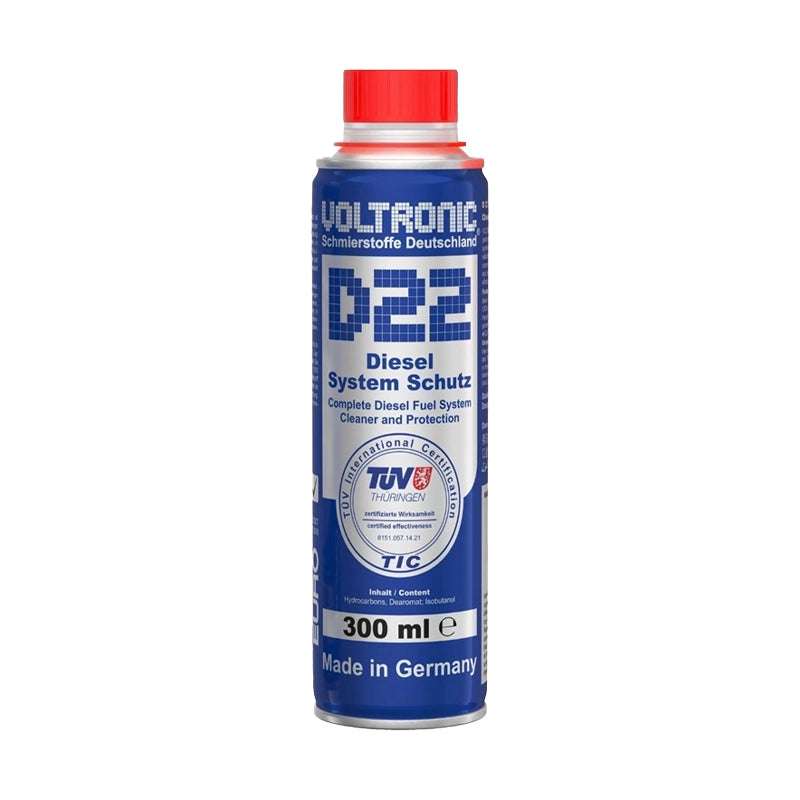 สารทำความสะอาดระบบเชื้อเพลิง D22 DIESEL FUEL SYSTEM & DPF CLEANE 300 มล.