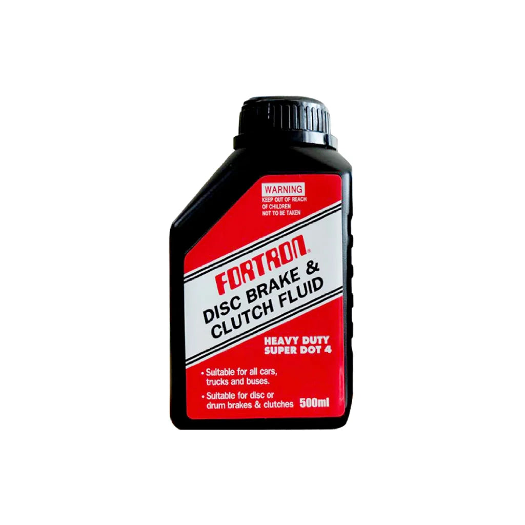 น้ำมันเบรคสังเคราะห์แท้สีฟ้า Super Dot 4 รถยนต์, มอเตอร์ไซค์Fortron Brake Fluid 500มล.