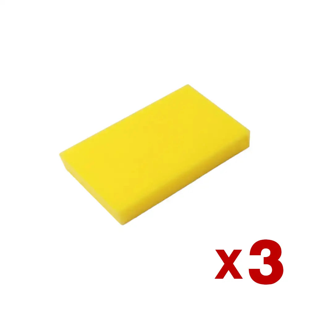 ฟองน้ำเคลือบเบาะ เคลือบสี ( ขนาด 7 x 11 x 1.8 ซม. ) Carlack Sponge