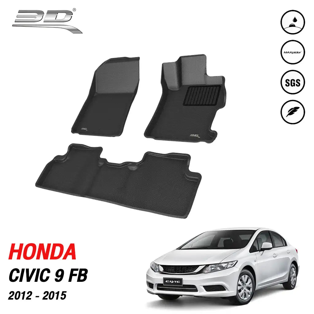 พรมรถยนต์ HONDA CIVIC 9 FB ปี2012-2015