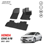 พรมรถยนต์ HONDA CIVIC 9 FB ปี2012-2015