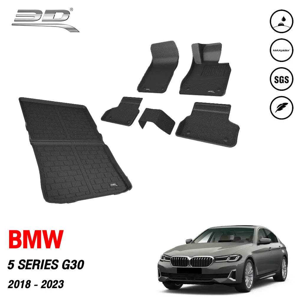 พรมรถยนต์ ครบเซ็ต BMW 5 SERIES G30 ปี2018-2023