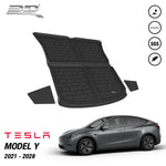 พรมรถยนต์ TESLA MODEL Y 2021-2028 ถาดท้าย