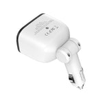 หัวจุดบุหรี่ 2 หัว + USB 2 ช่อง