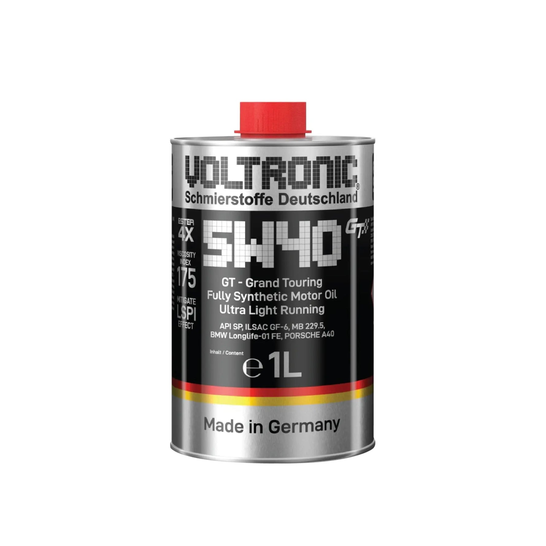น้ำมันเครื่อง 5W40 GT FULLY SYN MOTOR OIL 1ลิตร