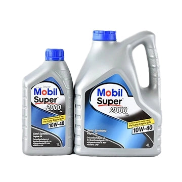 น้ำมันเครื่อง Mobil Super™ 2000 10W-40 ขนาด 4 ลิตร