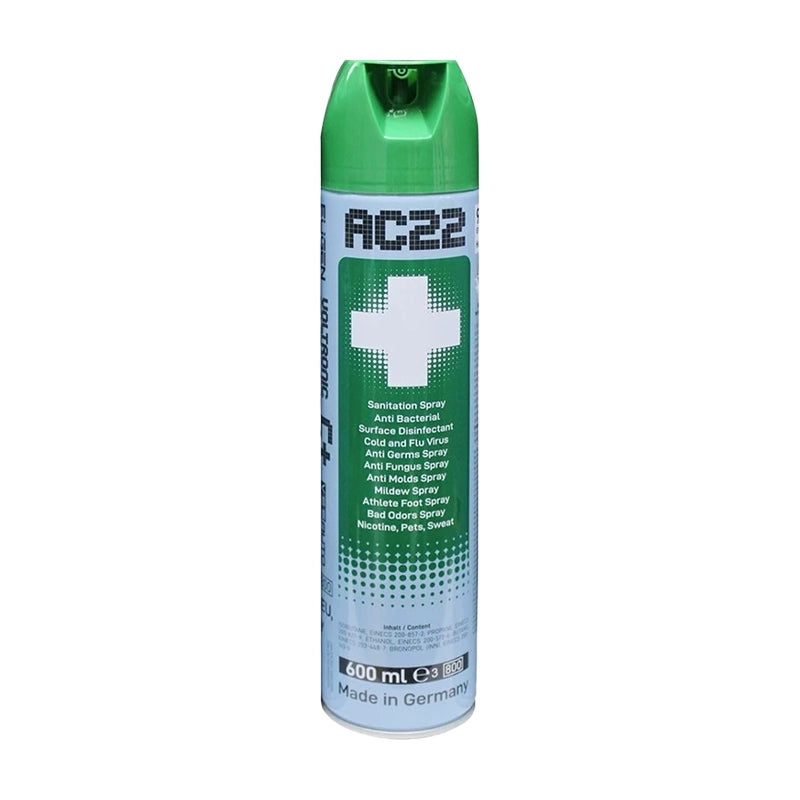 ผลิตภัณฑ์ผ่นฆ่าเชื้อโรค และแบคทีเรีย AC22 AIRCON & DISNFECTANT 600มล.