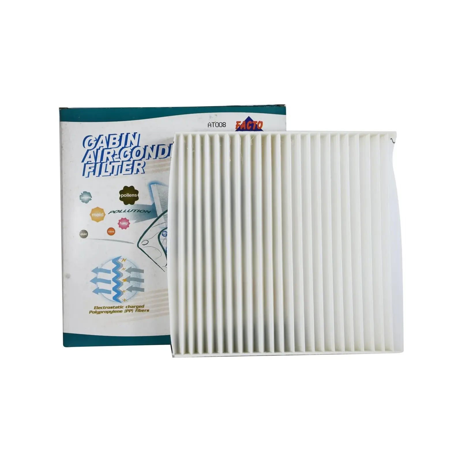 กรองแอร์ TRITON ปี 06-14 FACTO (FCA-008) (ราคาต่อ 1 ชิ้น)