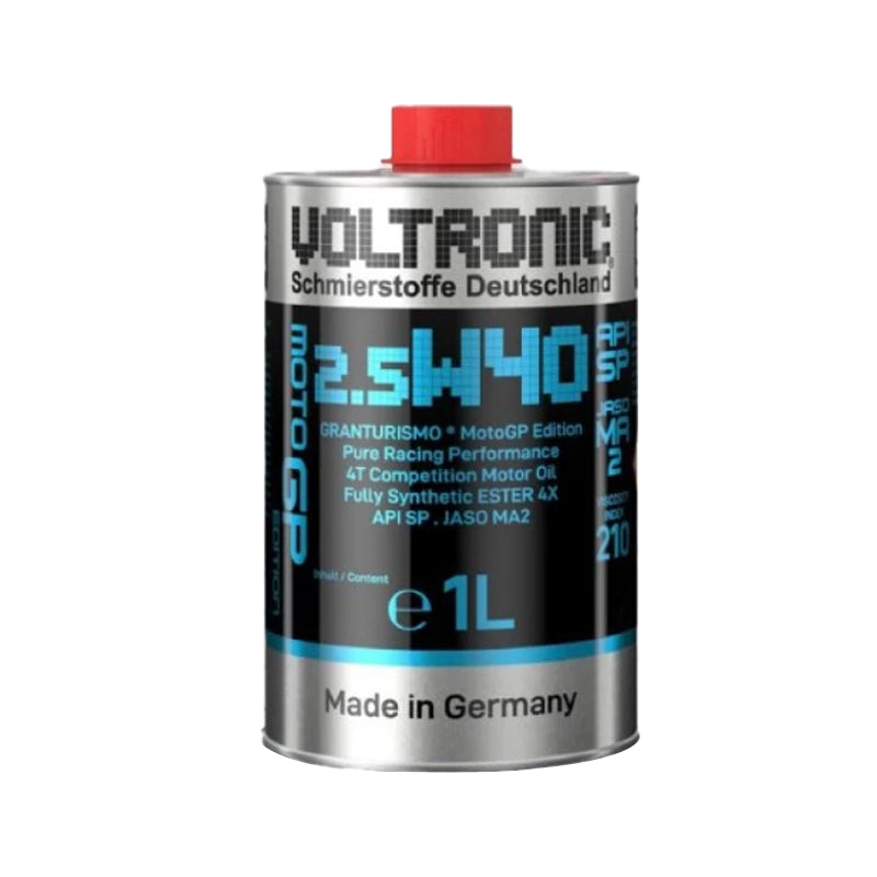 น้ำมันเครื่องสังเคราะห์แท้ 2.5W-40 MOTO-GP FULLY SYNTHETIC 1 ลิตร