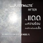 ม่านบังแดดภายในรถยนต์ Justmate Custom Roof for Tesla แบบเลื่อนเปิด-ปิดได้