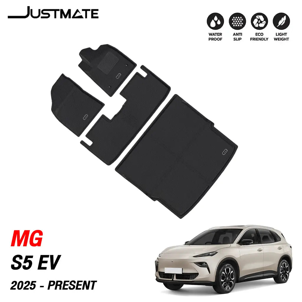พรมรถยนต์ JUSTMATE MG S5 EV ปี2025 - ภายใน+ถาดท้าย