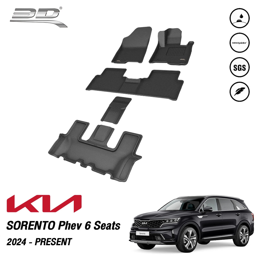 พรมรถยนต์ KIA SORENTO PHEV (6 SEATS) ปี2024-PRESENT
