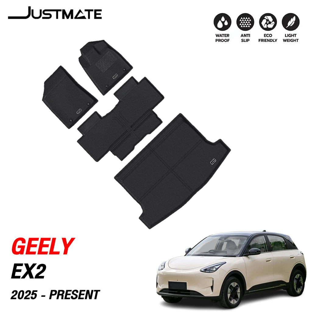 พรมรถยนต์ JUSTMATE GEELY EX2 2025 -ภายใน+ถาดท้าย