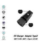 หัวแปลชาร์จ EV Charger Adapter Type2 GB/T 3 เฟส