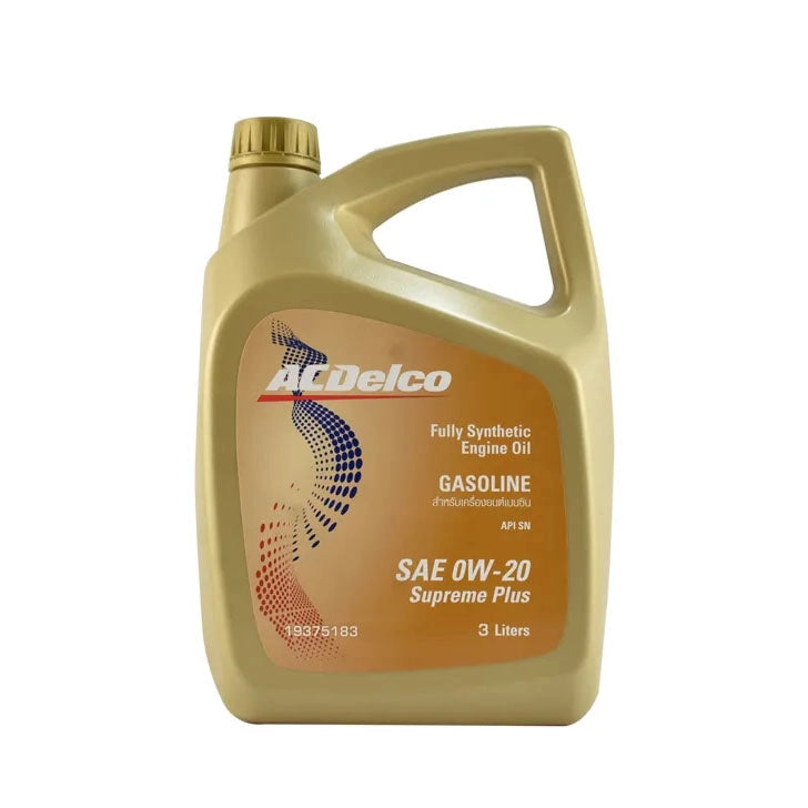 น้ำมันเครื่อง ACDelco GASOLINE Supreme Plus SP 0W-20 ขนาด 3 ลิตร