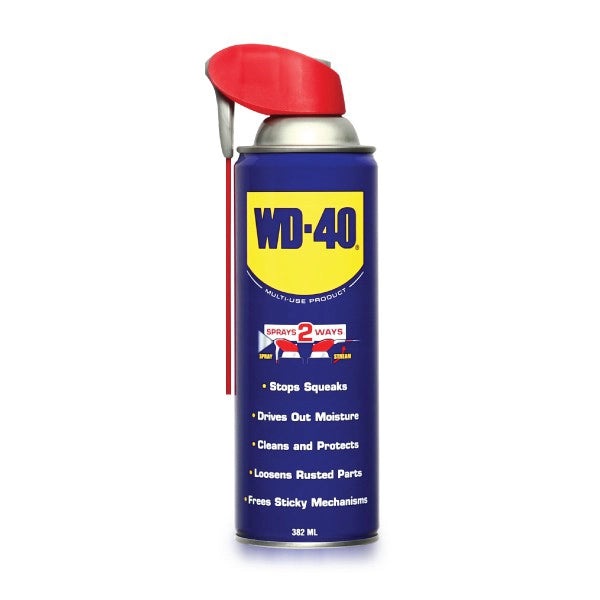 น้ำมันอเนกประสงค์หัวฉีด WD-40 SMART STRAW หัวฉีดพิเศษฉีดได้ 2 แบบ ขนาด 382 มล.