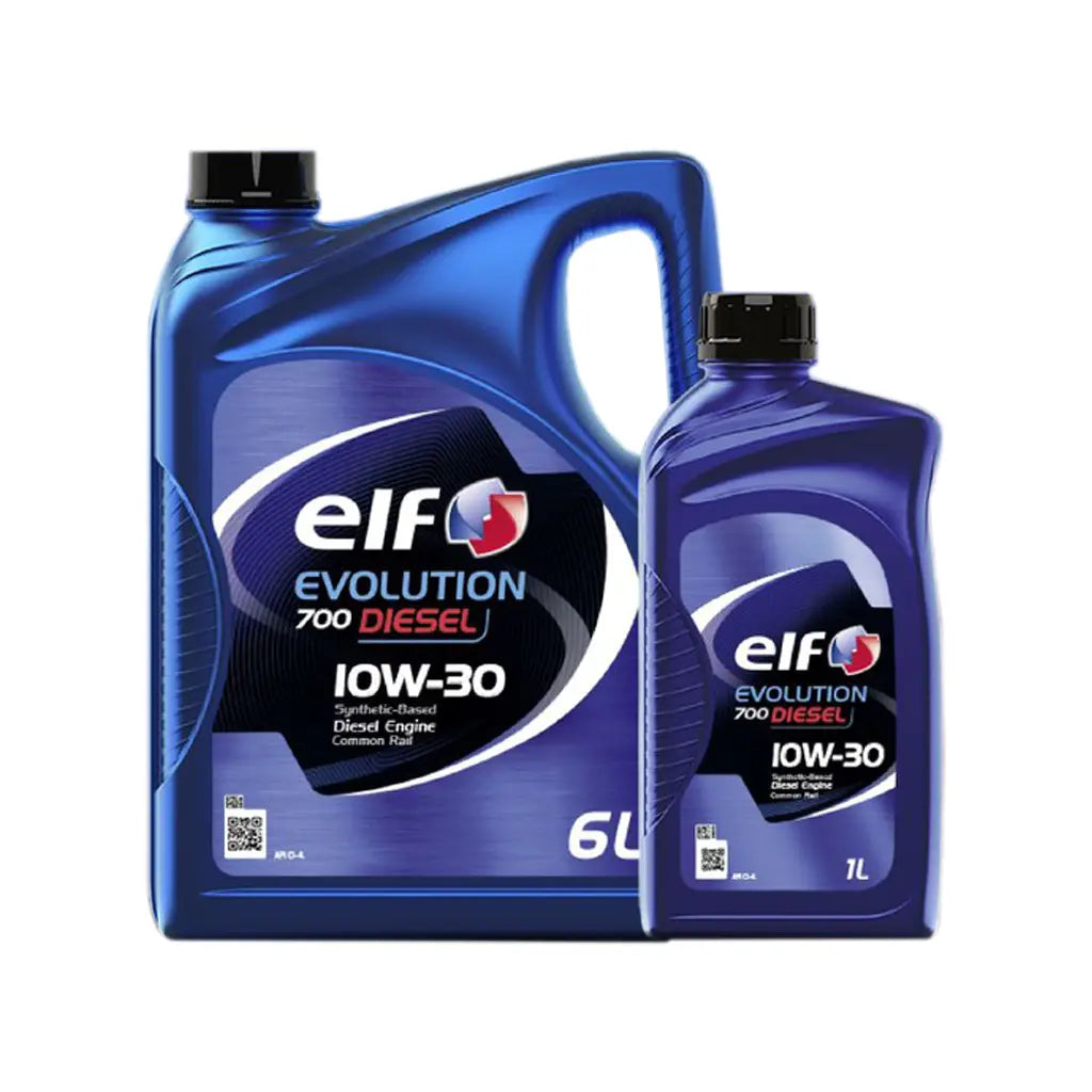 น้ำมันเครื่องยนต์ดีเซล ELF EVOL. DIESEL 700 10W-30 6+1ลิตร
