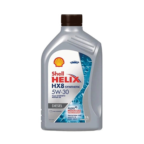น้ำมันเครื่อง Shell Helix Diesel HX8 5W-30 ขนาด 1 ลิตร