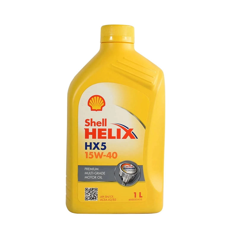 น้ำมันเครื่อง Shell HELIX HX5 B(15W-40) ขนาด 1 ลิตร