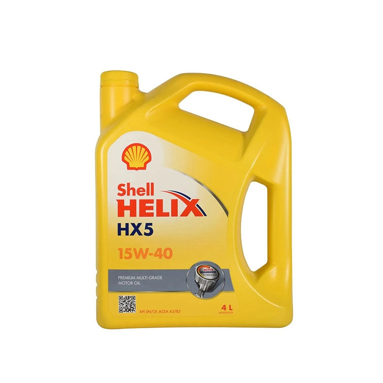 น้ำมันเครื่อง Shell HELIX HX5 B(15W-40) ขนาด 4 ลิตร