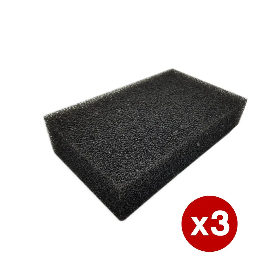 ฟองน้ำใยบวบสำหรับล้างล้อ (Heavy Duty) SUPER PACK x3