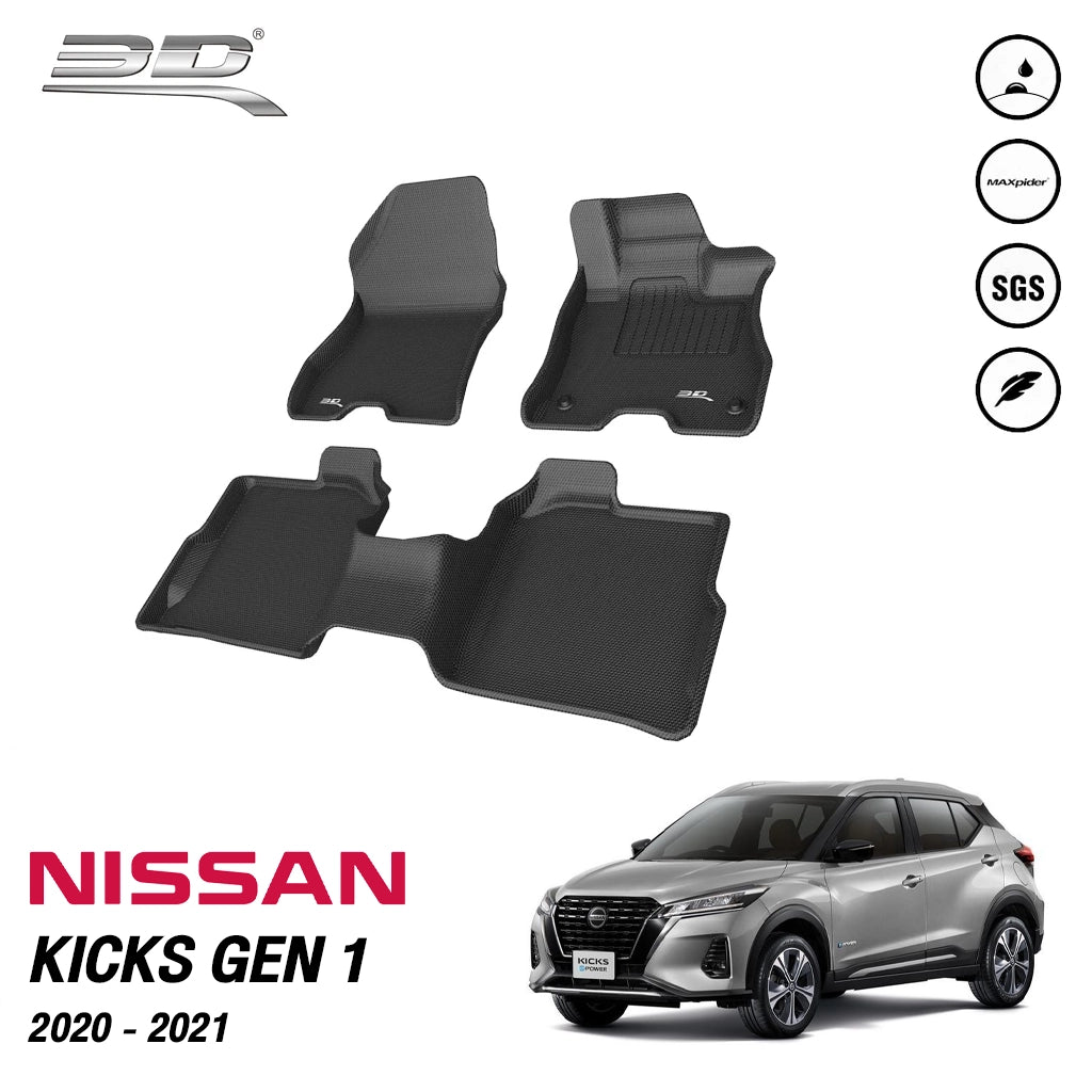 พรมรถยนต์ NISSAN KICKS GEN1 ปี2020-2021