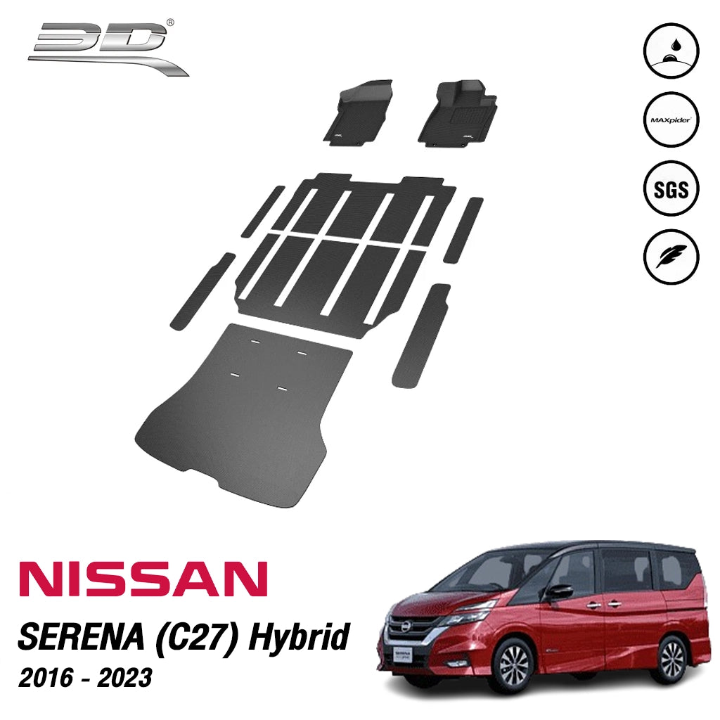 พรมรถยนต์ NISSAN SERENA (C27) Hybrid ปี2016-2023