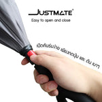 ร่ม 2 ชั้น กันฝนและรังสี UV แบบมือจับตัว C JUSTMATE UMBRELLA