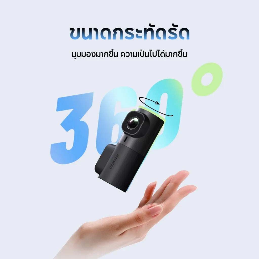 กล้องติดรถยนต์ DDPAI MINI 2X เฉพาะกล้องหน้า