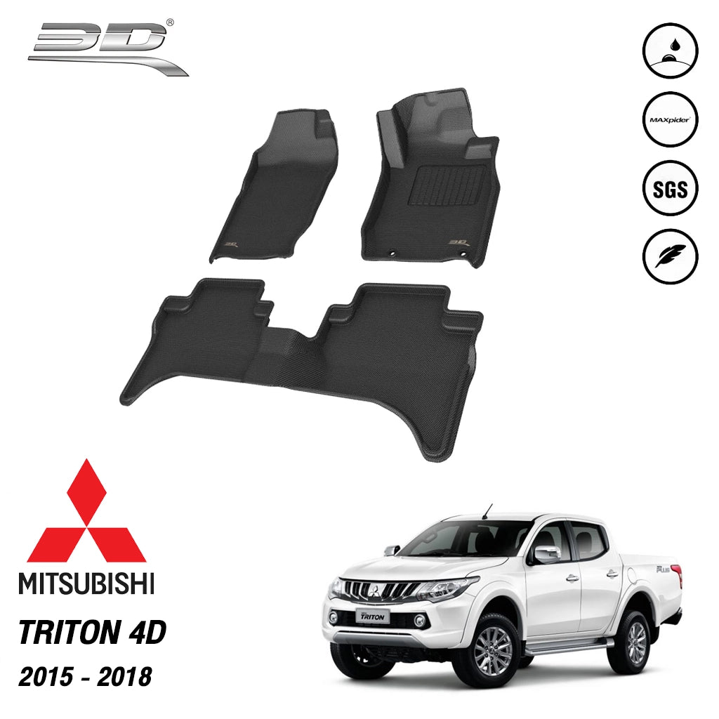 พรมรถยนต์ MITSUBISHI TRITON 4D ปี2015-2018