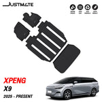 พรมรถยนต์ JUSTMATE XPENG X9 - เต็มชุด (5 ชิ้น)
