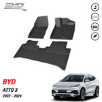พรมรถยนต์ BYD ATTO 3 ปี2022-2024 - พรมภายใน