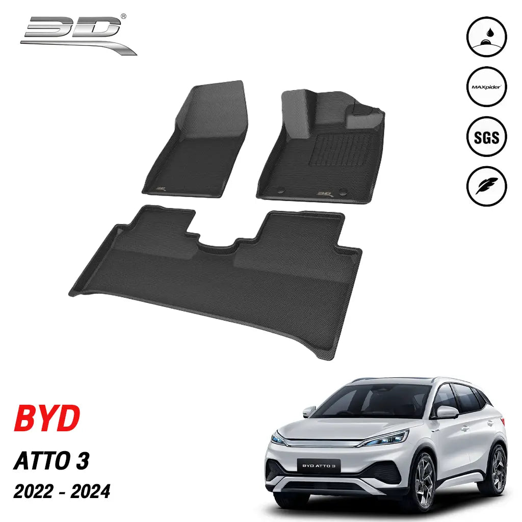 พรมรถยนต์ BYD ATTO 3 ปี2022-2024 - พรมภายใน