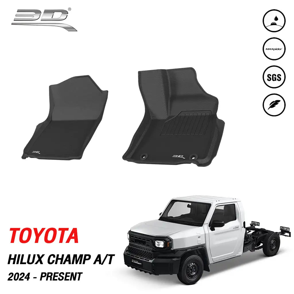 พรมรถยนต์ TOYOTA HILUX CHAMP A/T 2024-Present