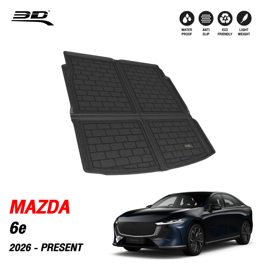 ถาดท้ายรถยนต์ 3D Mats Mazda 6e 2026 Pre-Order