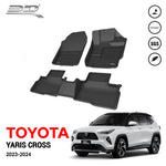 พรมรถยนต์ TOYOTA YARIS CROSS 2023-2024   - 3 ชิ้น
