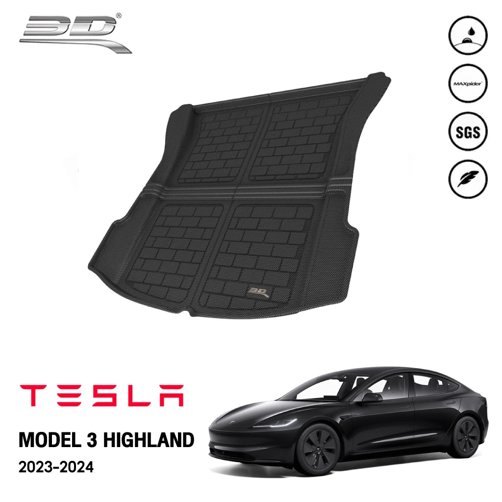 ถาดท้ายรถ TESLA MODEL 3 HIGHLIND 2023-2024