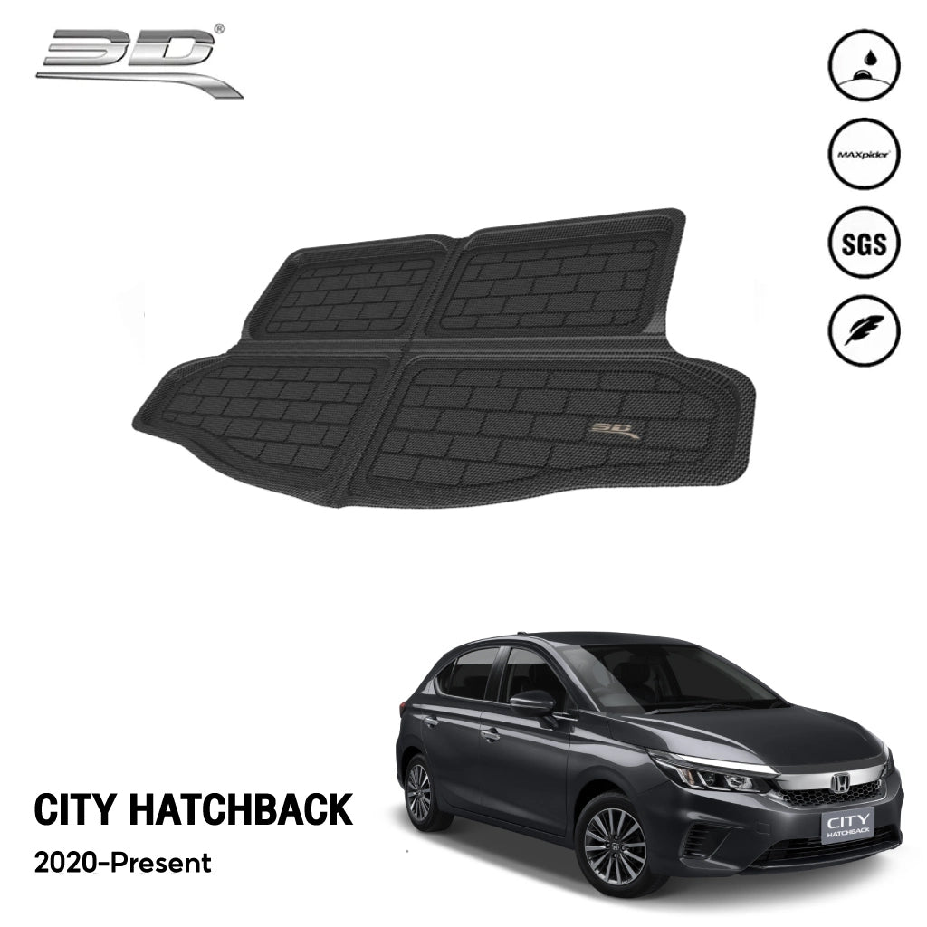 พรมรถยนต์ HONDA CITY HATCHBACK 2020-PRESENT   -ถาดท้าย