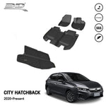 พรมรถยนต์ HONDA CITY HATCHBACK 2020-PRESENT   -ภายใน และถาดท้าย